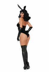 Sexy Black Bad Girl Bunny Adult Costume