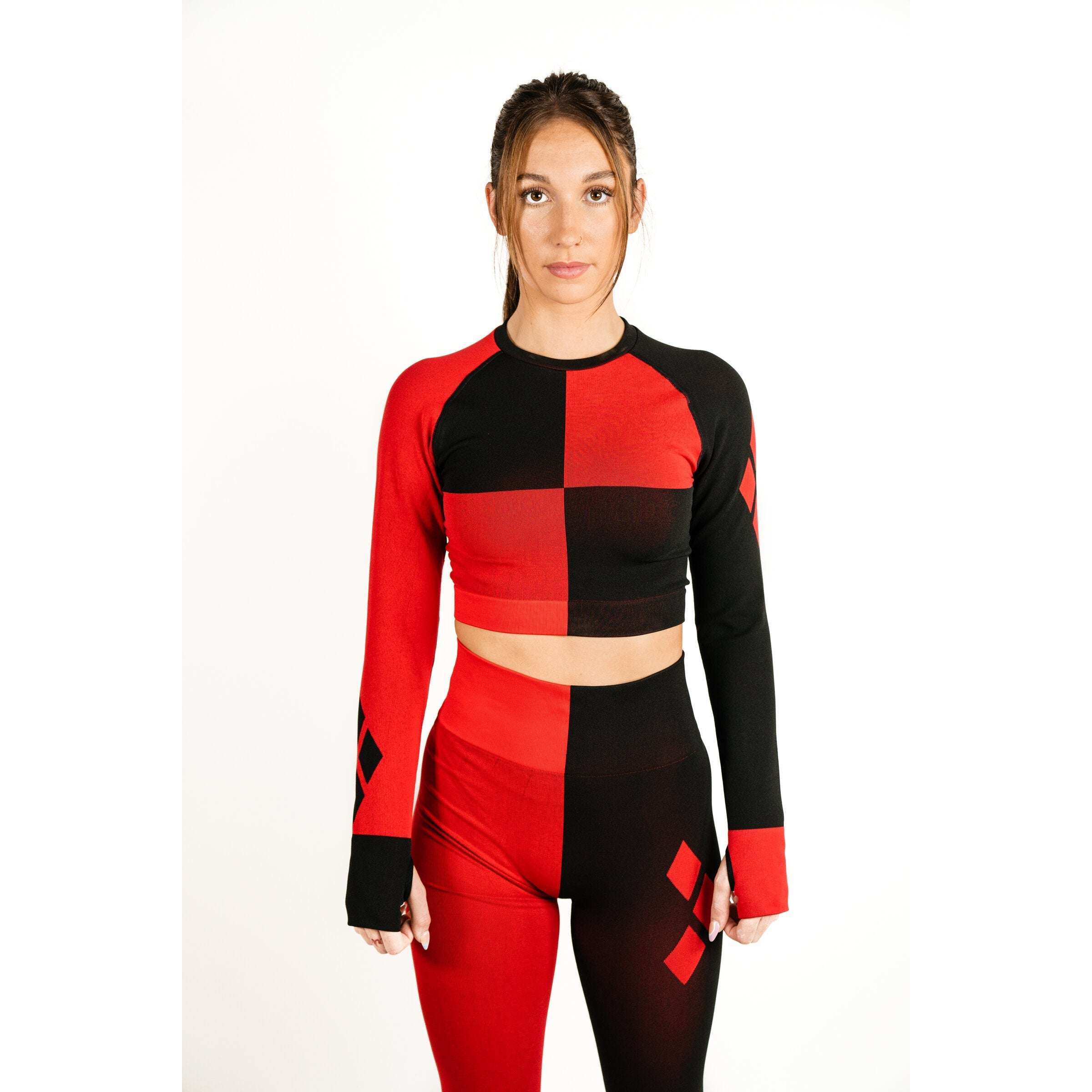 Harley Quinn 2 Piece Athletic Legging Set