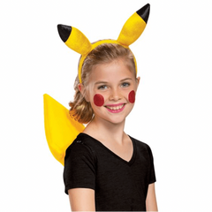 Adult Pikachu Headband & Tail Kit