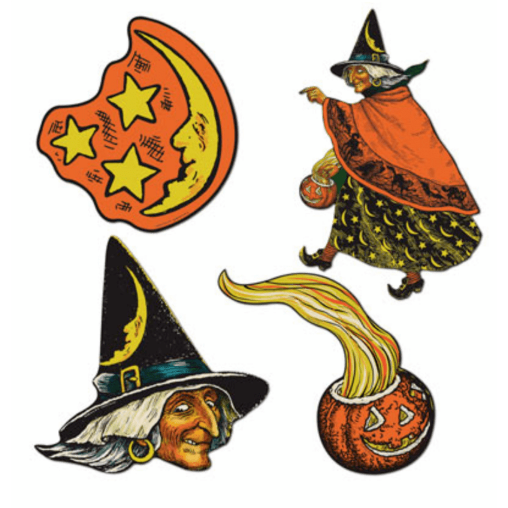 Vintage Halloween Cutouts