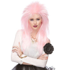 Extra Long Cyndi Rocker Choppy Mullet Wig