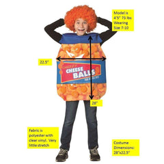 Cheeseballs Child Costume 7-10