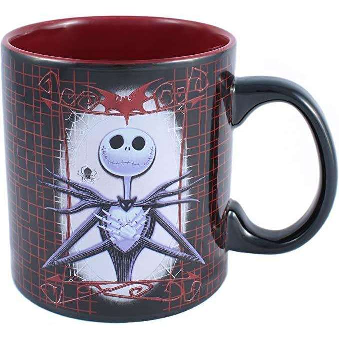 Nightmare Before Christmas Jack Skellington Arms Crossed Jumbo Coffee Mug