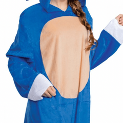 Sonic Movie Adult Onesie Pajama Costume