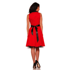 Red Waitress Dress