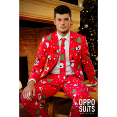 OppoSuits Christmaster Three Piece Suit