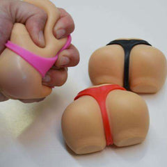 Butt Stress Ball- w/Thong Bikini