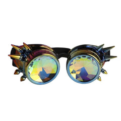 Spiky Steampunk Kaleidoscope Goggles