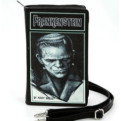 Frankenstein Book Clutch Bag