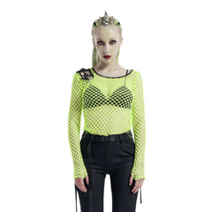 Toxic Punk Mesh Top