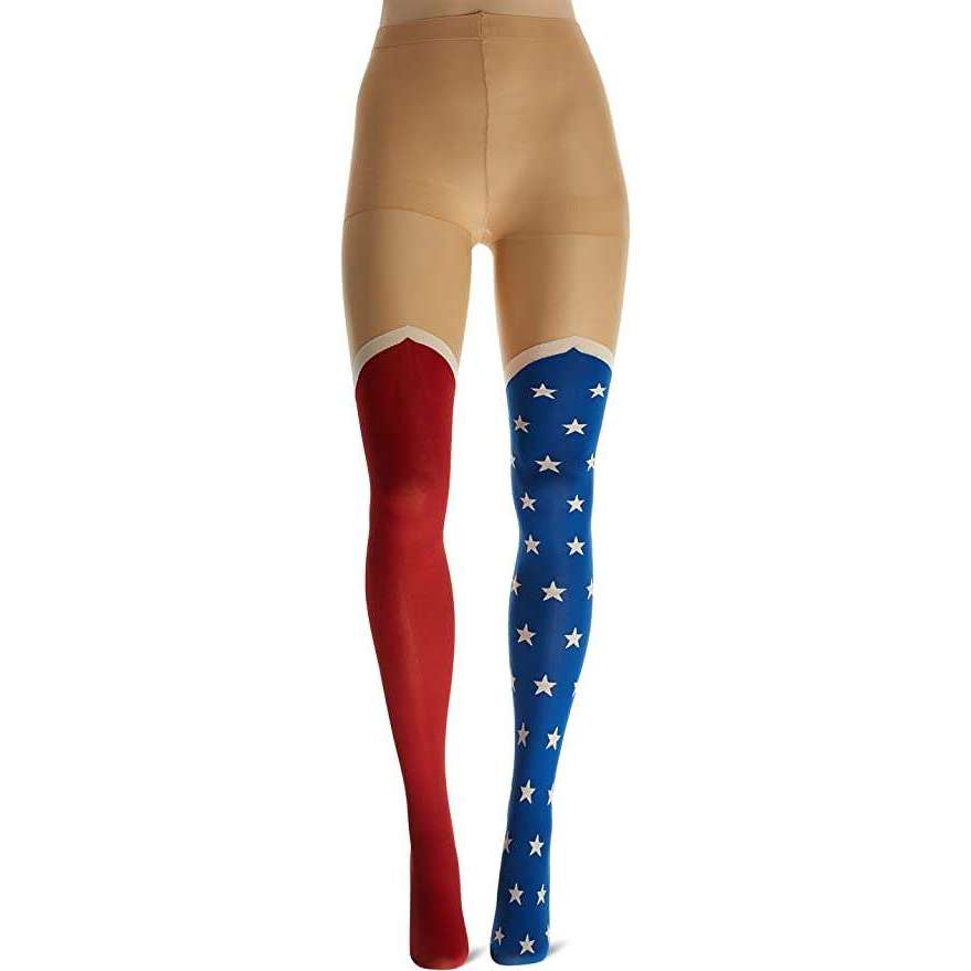 Patriotic Hero Opaque Tights