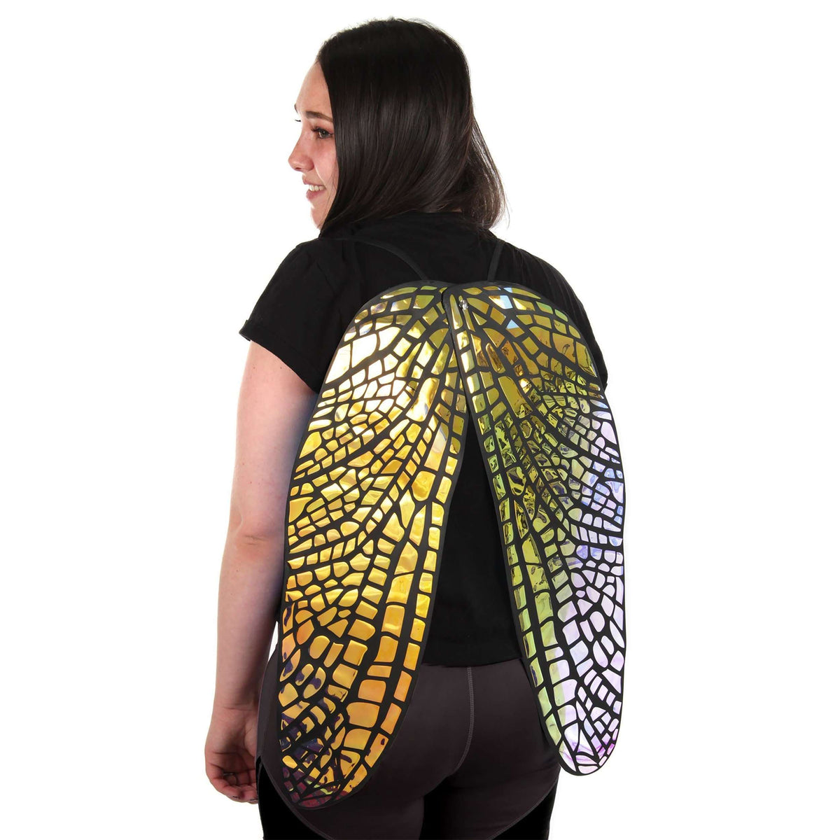 Large Holographic Fairy Wings