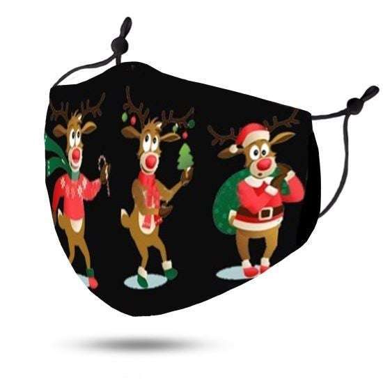 Reindeer Face Mask