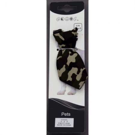 Camouflage Pet Tie