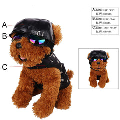 Leatherlike Biker Pet Costume