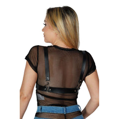 Leatherette Belt Harness