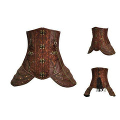 Brown Underbust Steampunk Corset