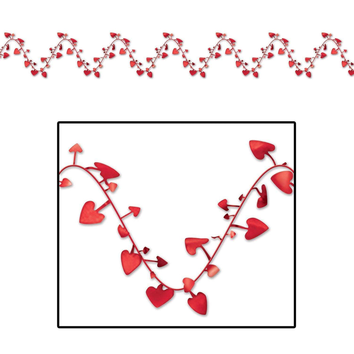 Gleam 'N Flex Heart Garland