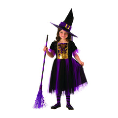 Color Magic Witch Child Costume