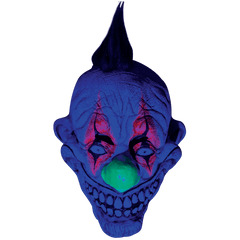 Prankster Neon Clown Blacklight Mask