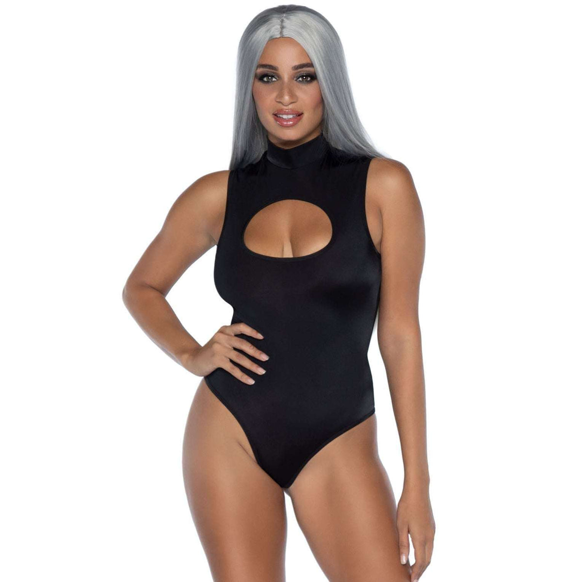 Spandex Keyhole Bodysuit