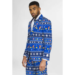 OppoSuits Merry Mario Three Piece Suit