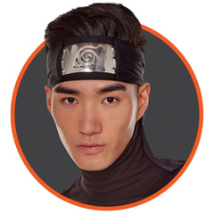 Naruto Headband with Silver Detail