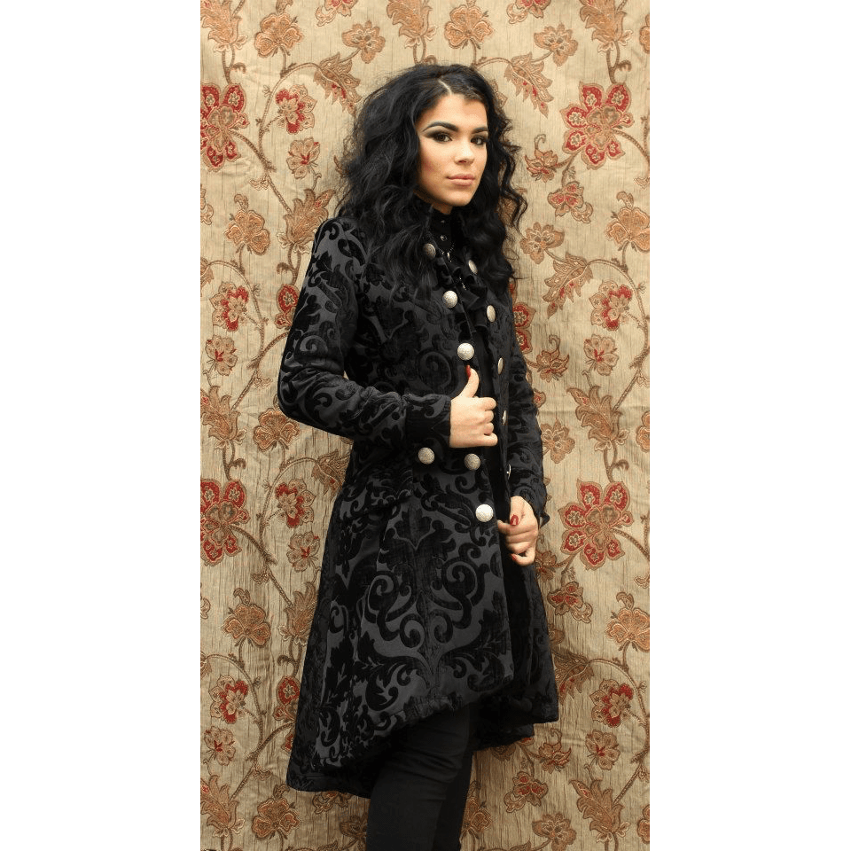 Black Velvet Lionheart Coat