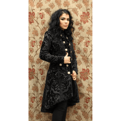 Black Velvet Lionheart Coat