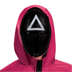 Squid Games Triangle Guard Jumpsuit & Mask