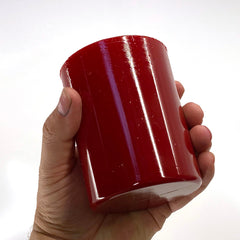 SMASHProps Breakaway Tumbler Glass - RED opaque - Red,Opaque