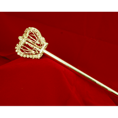 Gold Rhinestone Scepter