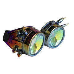 Spiky Steampunk Kaleidoscope Goggles