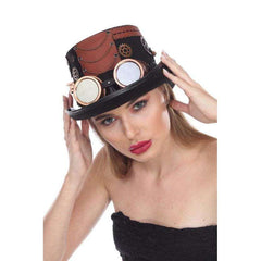 Steampunk Hat with Goggles