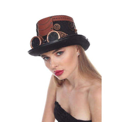 Steampunk Hat with Goggles