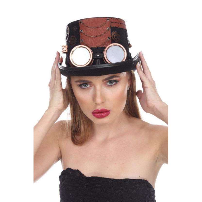 Steampunk Hat with Goggles