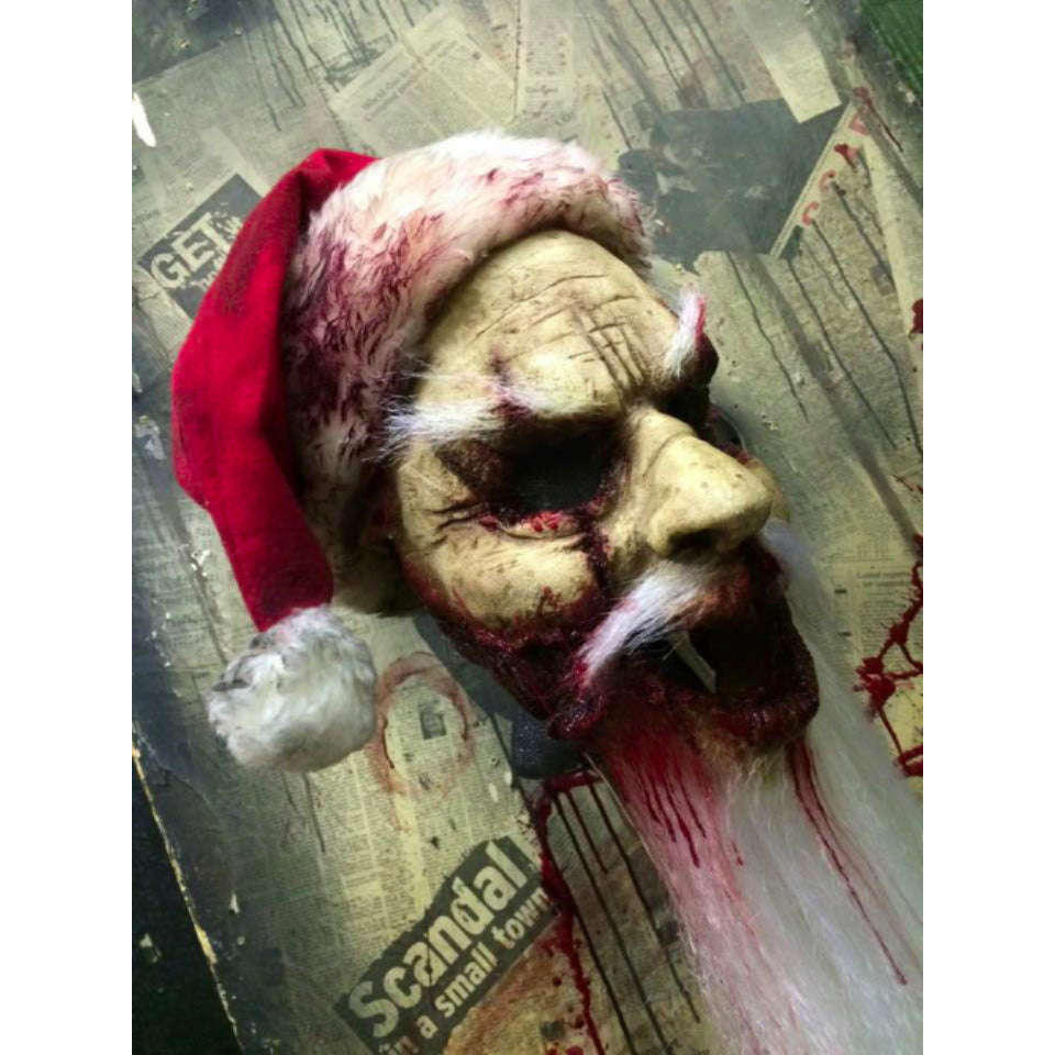 St. Prick Zombie Santa Mask