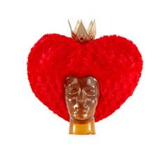 Alice in Wonderland Red Queen Heart Head Piece