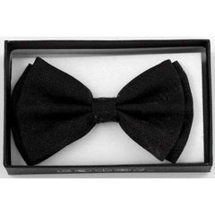 Black Hemp Bow Tie