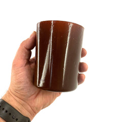 SMASHProps Breakaway Tumbler Glass - AMBER BROWN opaque - Amber Brown,Opaque