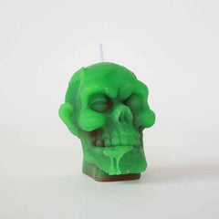 Zombie Head Bleeding Candle