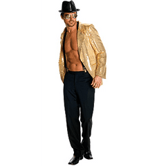 Gold Sequins Adult Jacket