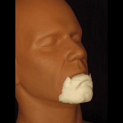 Character Chin Foam Latex Prosthetic