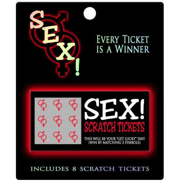 Sex Scratch Tickets