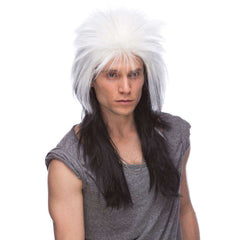 Extra Long Cyndi Rocker Choppy Mullet Wig