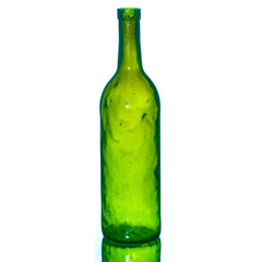 SMASHProps Breakaway Bordeaux Wine Bottle Stunt Prop - DARK GREEN translucent - Dark Green Translucent