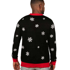 Men’s Leaky Roof Light-Up Christmas Sweater