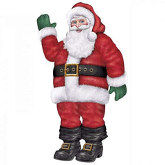 Jointed Santa Wall Decoration