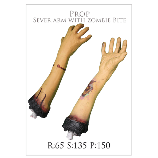 Severed Arm With Zombie Bite