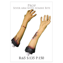 Severed Arm With Zombie Bite